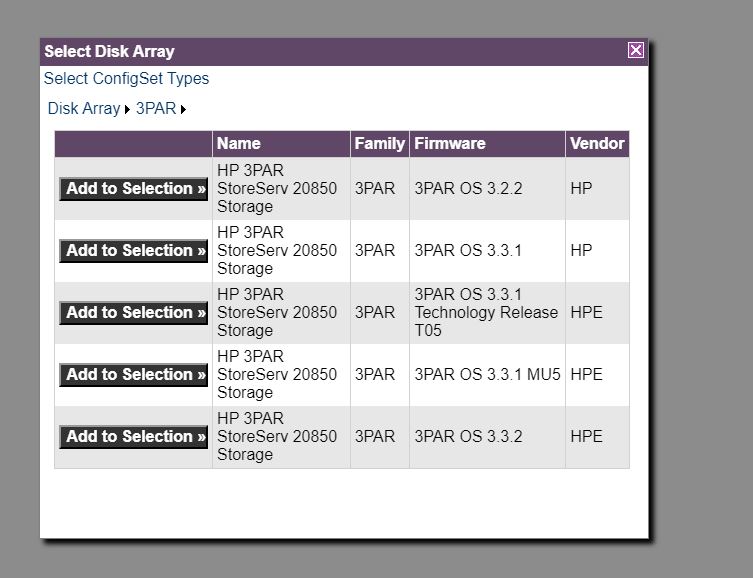 Compatibility Tool select disk array figure 4